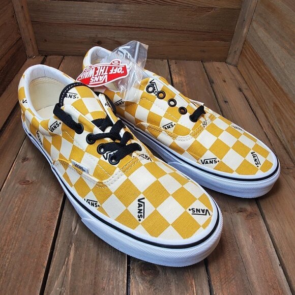 🎉Host Pick 🎉New Vans Era Big Check Ylk Ylw - Picture 3 of 10